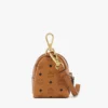 Distributeurs de sacs à crottes avec dragonne en cuir imprimé Monogram