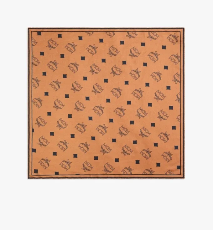 Foulard bandana à imprimé monogramme Foulard bandana à imprimé monogramme