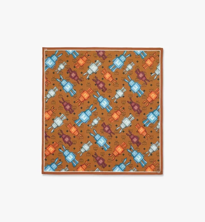 Foulard bandana à imprimé Monogramme Rabot Foulard bandana à imprimé Monogramme Rabot
