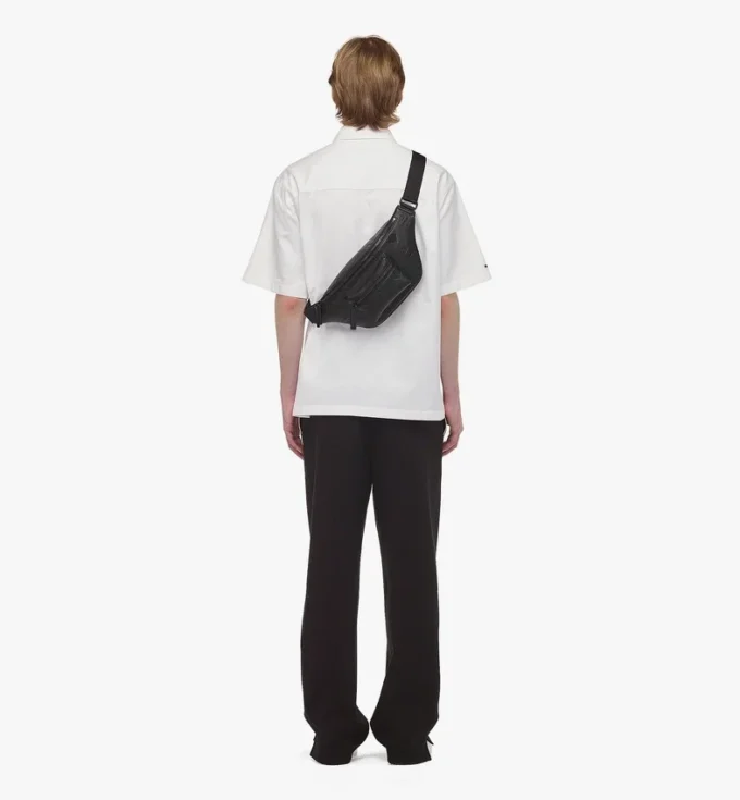 Fursten Belt Bag en cuir Maxi Monogram Fursten Belt Bag en cuir Maxi Monogram