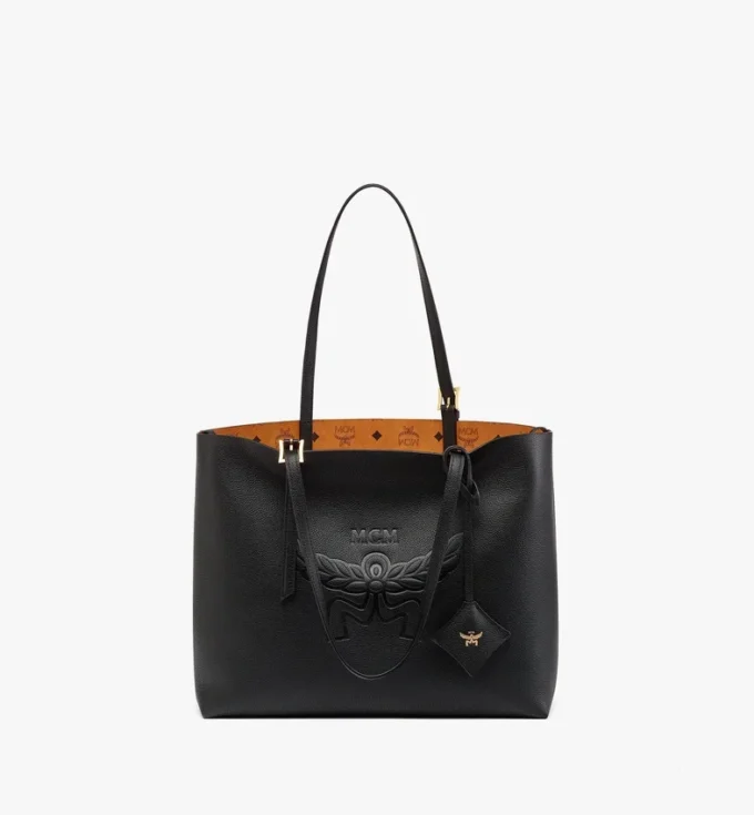 Himmel Shopper en cuir gaufré