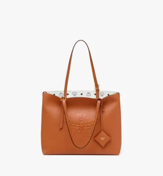 Himmel Shopper en cuir gaufré