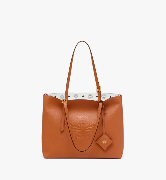 Himmel Shopper en cuir gaufré