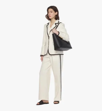 Himmel Shopper en cuir gaufré