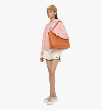 Himmel Shopper en cuir gaufré