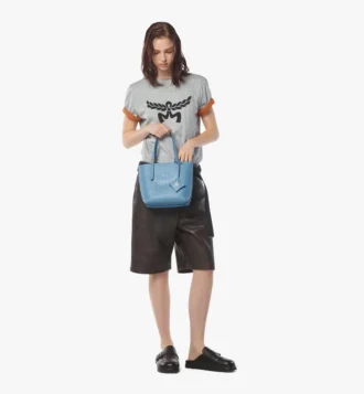 Himmel Shopper en cuir gaufré