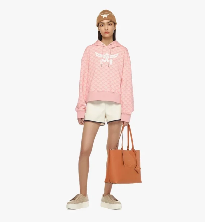 Himmel Shopper en cuir gaufré
