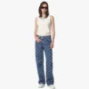 Jean en denim avec monogramme Lauretos