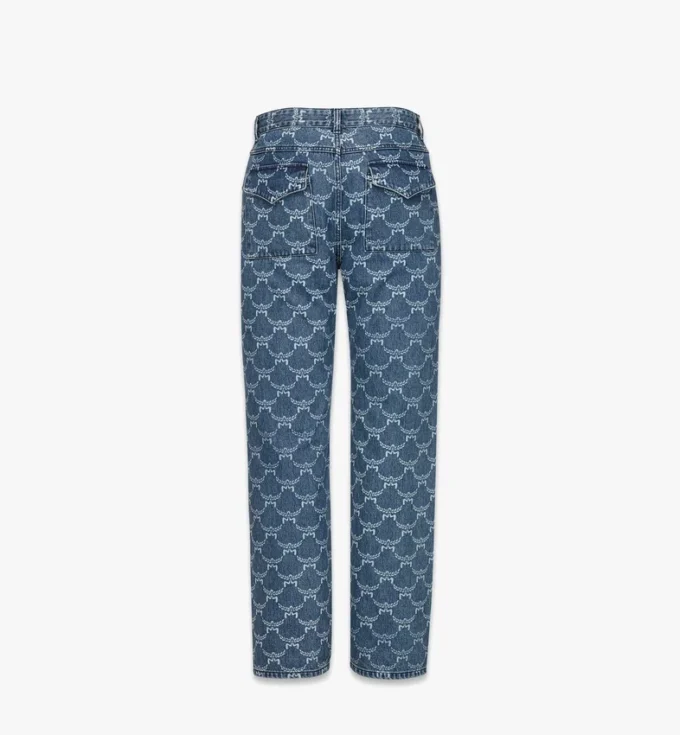 Jean en denim avec monogramme Lauretos