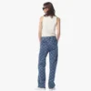 Jean en denim avec monogramme Lauretos
