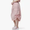 Jupe midi Monogram en nylon recyclé