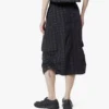 Jupe midi Monogram en nylon recyclé