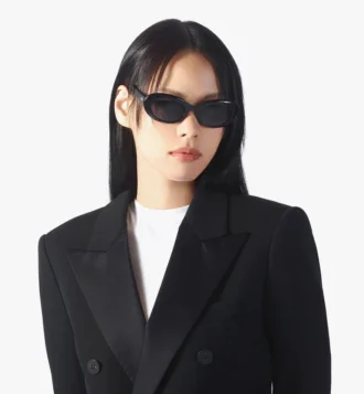 Lunettes de soleil ovales