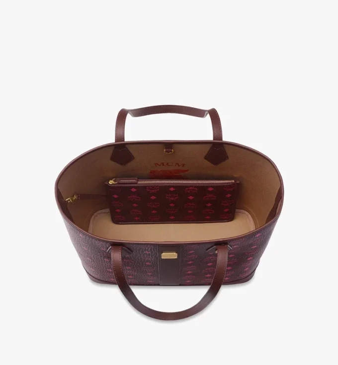 Nouveau sac Liz Shopper en Visetos Nouveau sac Liz Shopper en Visetos