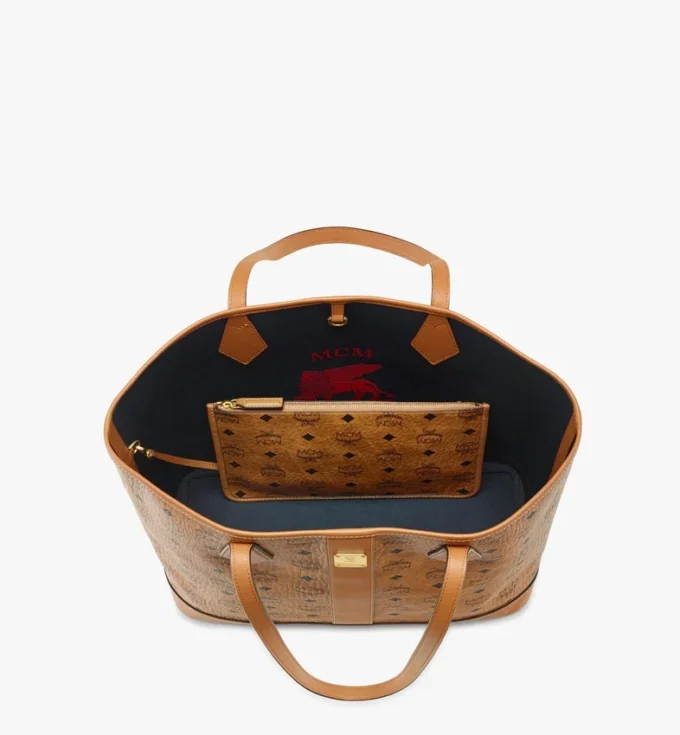 Nouveau sac Liz Shopper en Visetos Nouveau sac Liz Shopper en Visetos