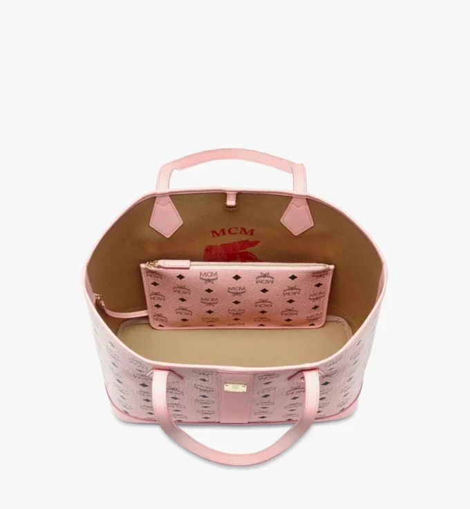 Nouveau sac Liz Shopper en Visetos Nouveau sac Liz Shopper en Visetos