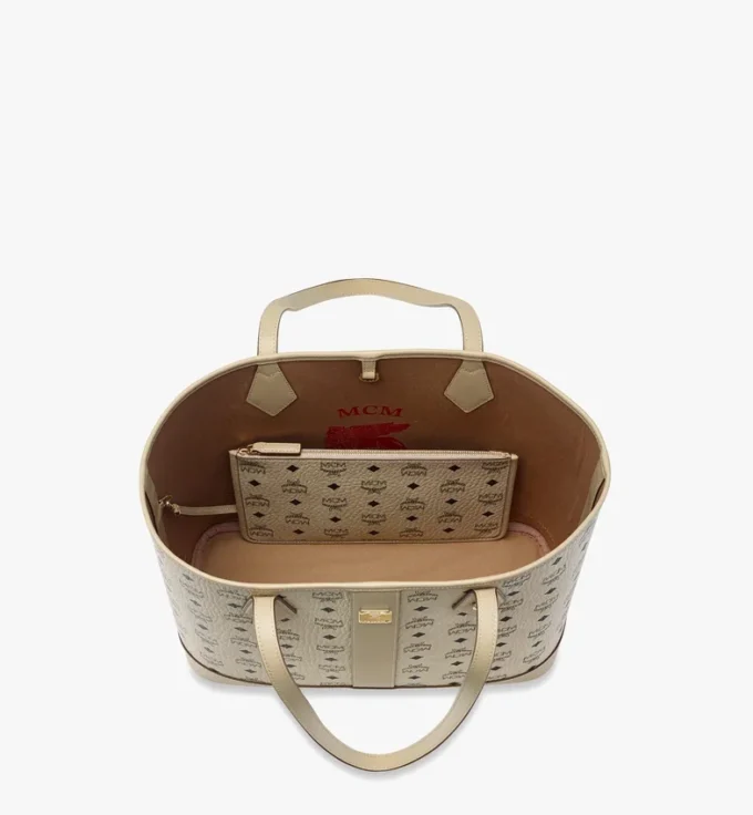 Nouveau sac Liz Shopper en Visetos Nouveau sac Liz Shopper en Visetos