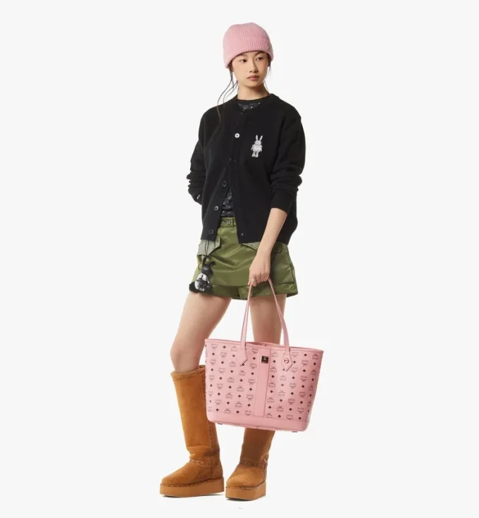 Nouveau sac Liz Shopper en Visetos Nouveau sac Liz Shopper en Visetos