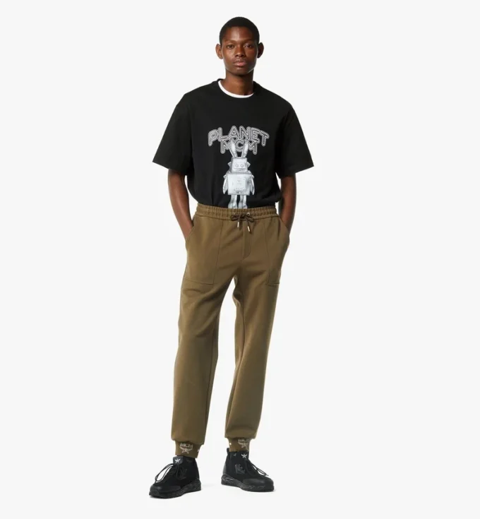 Pantalon de survêtement en ponte avec logo Essential