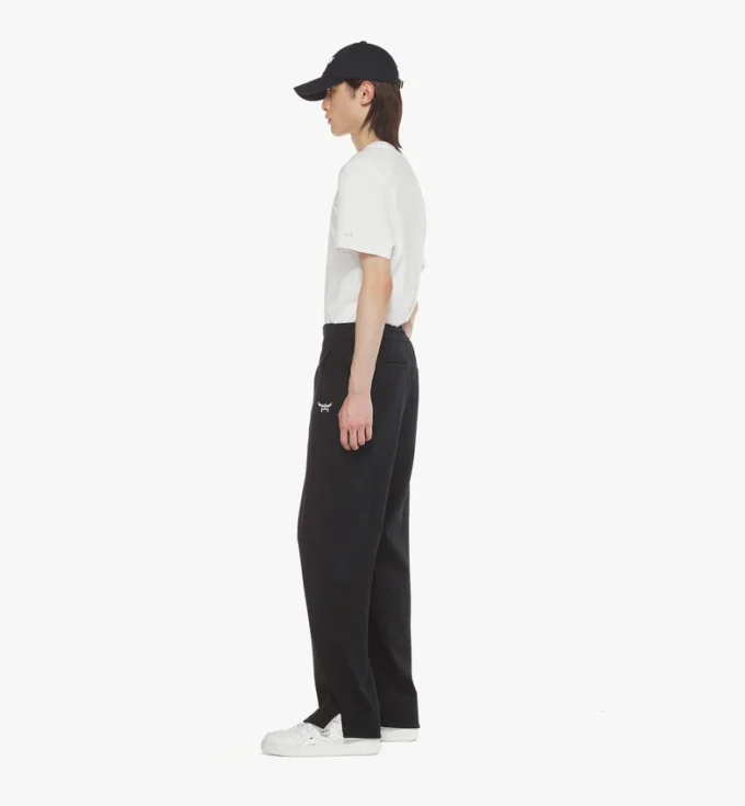 Pantalon en ponte à cordon de serrage Essential