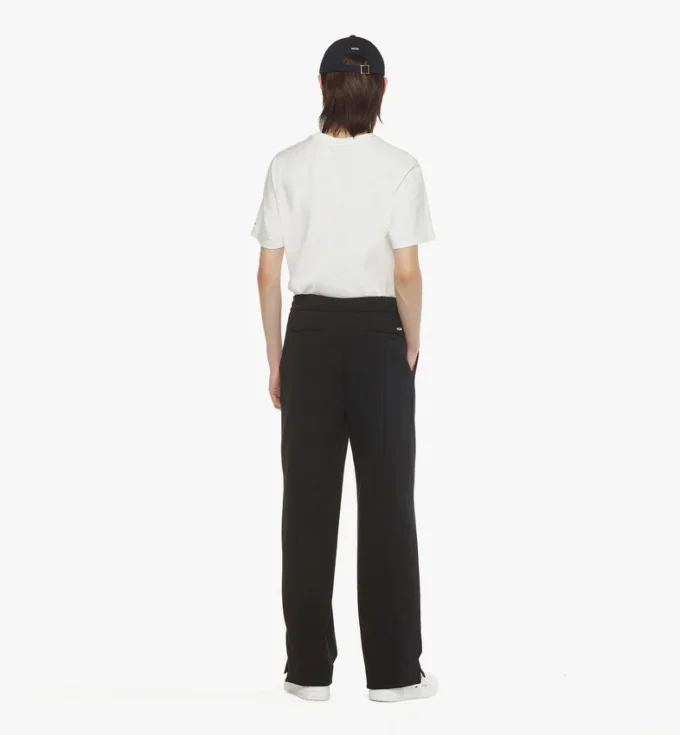 Pantalon en ponte à cordon de serrage Essential