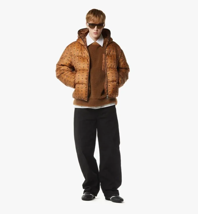 Parka en nylon ripstop Monogram