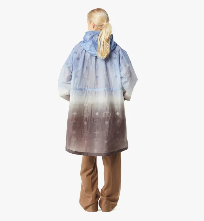 Parka en nylon ripstop à motif Monogram dégradé
