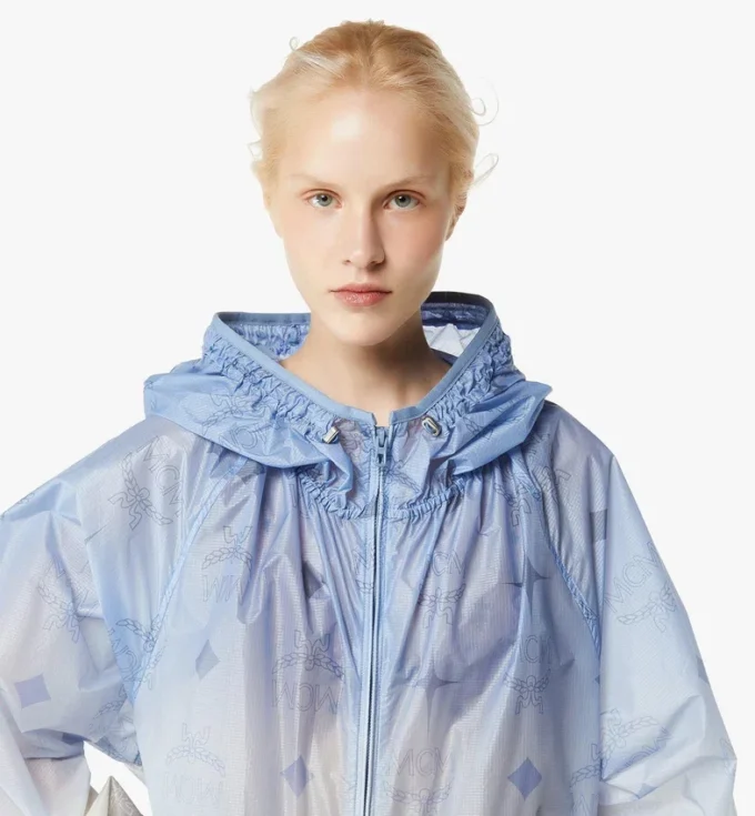 Parka en nylon ripstop à motif Monogram dégradé