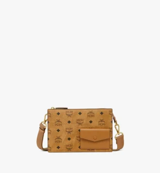 Pochette à bandoulière Aren Crossbody en Visetos