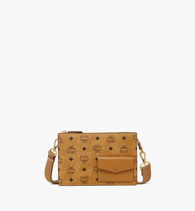 Pochette à bandoulière Aren Crossbody en Visetos Pochette à bandoulière Aren Crossbody en Visetos