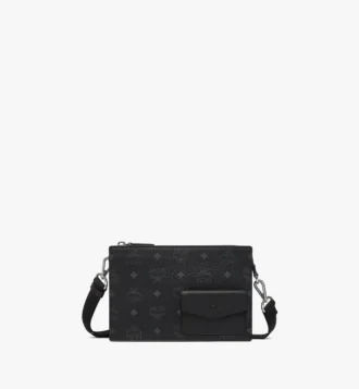 Pochette à bandoulière Aren Crossbody en Visetos