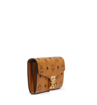 Portefeuille à bandoulière Tracy Crossbody en Visetos