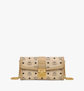 Portefeuille Tracy Chain en Visetos Portefeuille Tracy Chain en Visetos