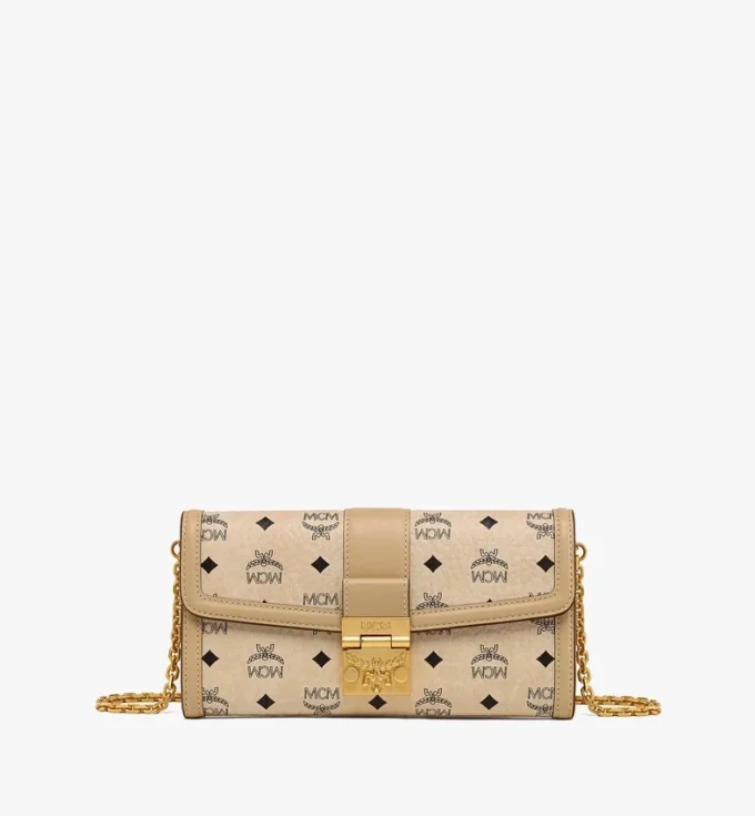 Portefeuille Tracy Chain en Visetos