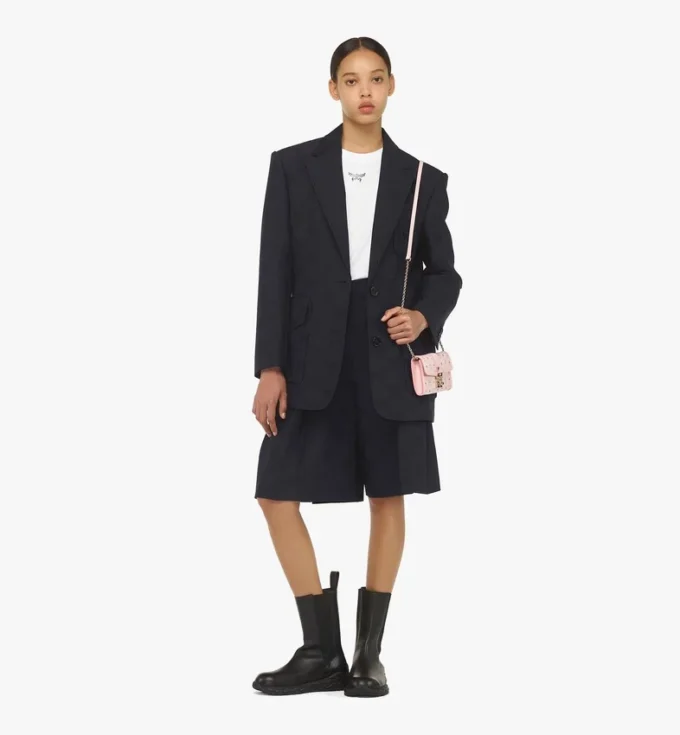 Portefeuille Tracy Chain en Visetos