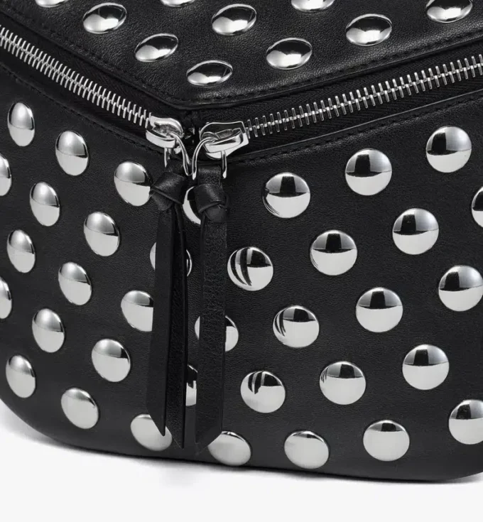 Sac banane Diamant 3D en cuir d&rsquo;agneau Galactic Gala