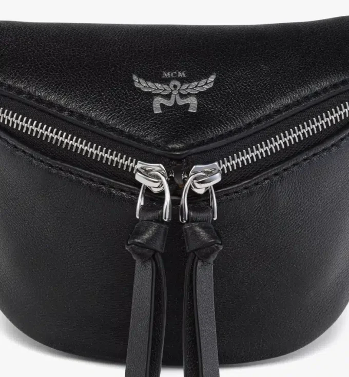 Sac banane Diamant 3D en cuir d&rsquo;agneau Galactic Gala