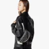 Sac banane Diamant 3D en cuir d&rsquo;agneau Galactic Gala