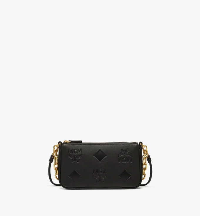 Sac à bandoulière Aren Chain en cuir Maxi Monogram Sac à bandoulière Aren Chain en cuir Maxi Monogram