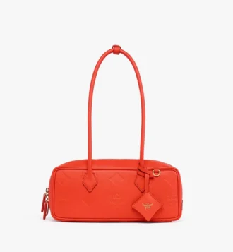 Sac à bandoulière Aren East West en cuir Maxi Monogram