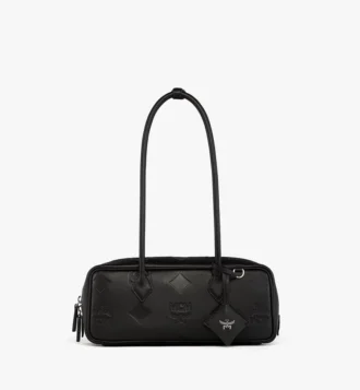 Sac à bandoulière Aren East West en cuir Maxi Monogram