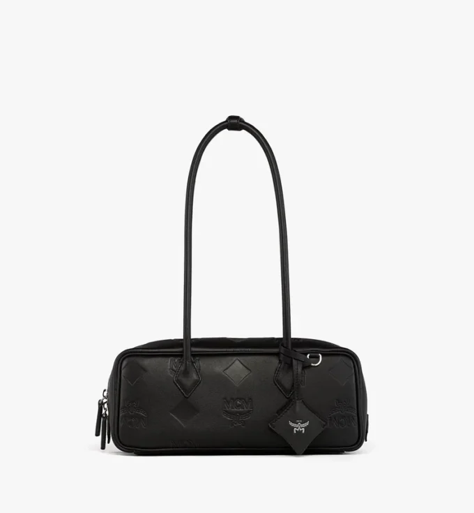 Sac à bandoulière Aren East West en cuir Maxi Monogram Sac à bandoulière Aren East West en cuir Maxi Monogram
