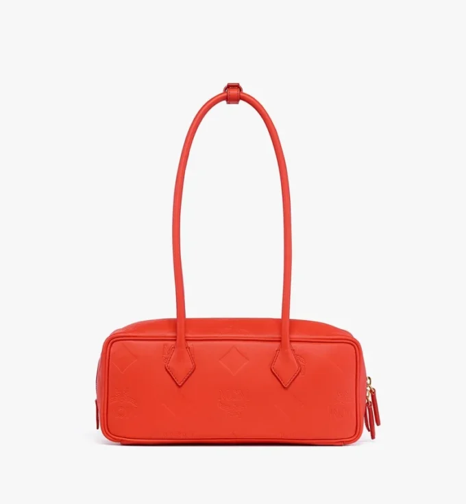 Sac à bandoulière Aren East West en cuir Maxi Monogram Sac à bandoulière Aren East West en cuir Maxi Monogram