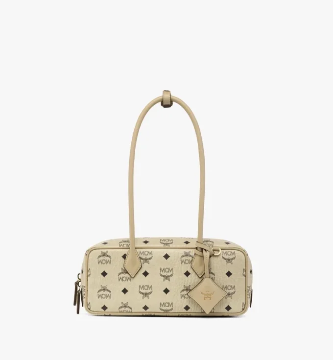Sac à bandoulière Aren East West en Visetos