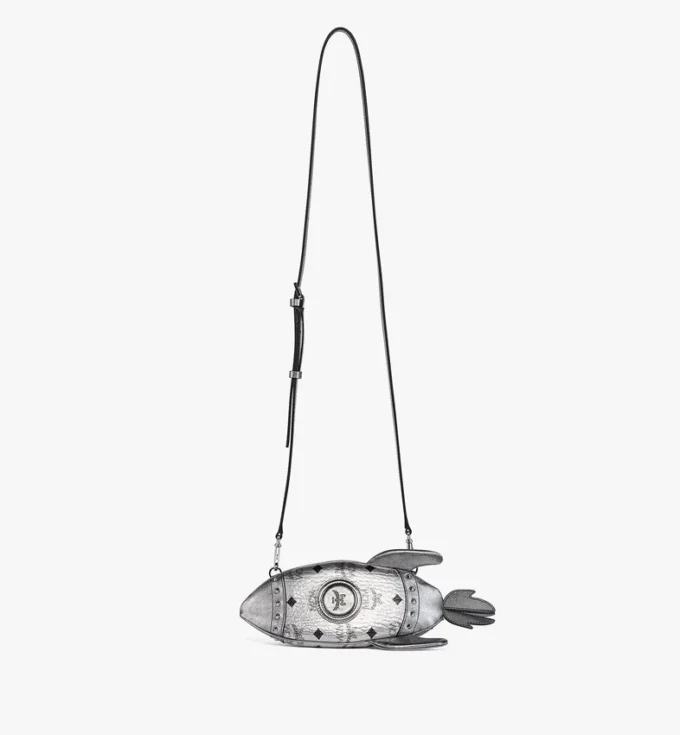 Sac à bandoulière Aren Rocket en Visetos