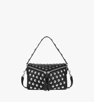 Sac à bandoulière Diamant 3D en cuir d&rsquo;agneau Galactic Gala