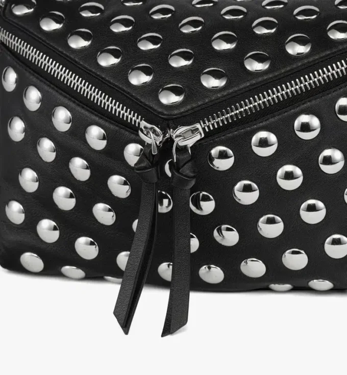 Sac à bandoulière Diamant 3D en cuir d’agneau Galactic Gala Sac à bandoulière Diamant 3D en cuir d’agneau Galactic Gala