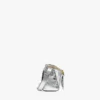 Sac à bandoulière Diamant 3D en cuir de veau métallisé Sac à bandoulière Diamant 3D en cuir de veau métallisé