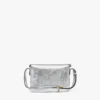 Sac à bandoulière Diamant 3D en cuir de veau métallisé Sac à bandoulière Diamant 3D en cuir de veau métallisé