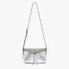 Sac à bandoulière Diamant 3D en cuir de veau métallisé Sac à bandoulière Diamant 3D en cuir de veau métallisé